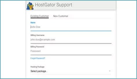 HostGator Chat Process